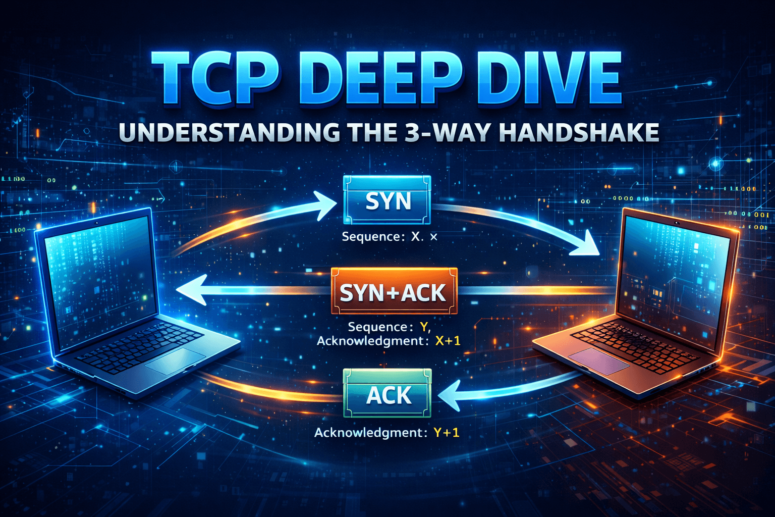 TCP Working: 3-Way Handshake & Reliable Communication